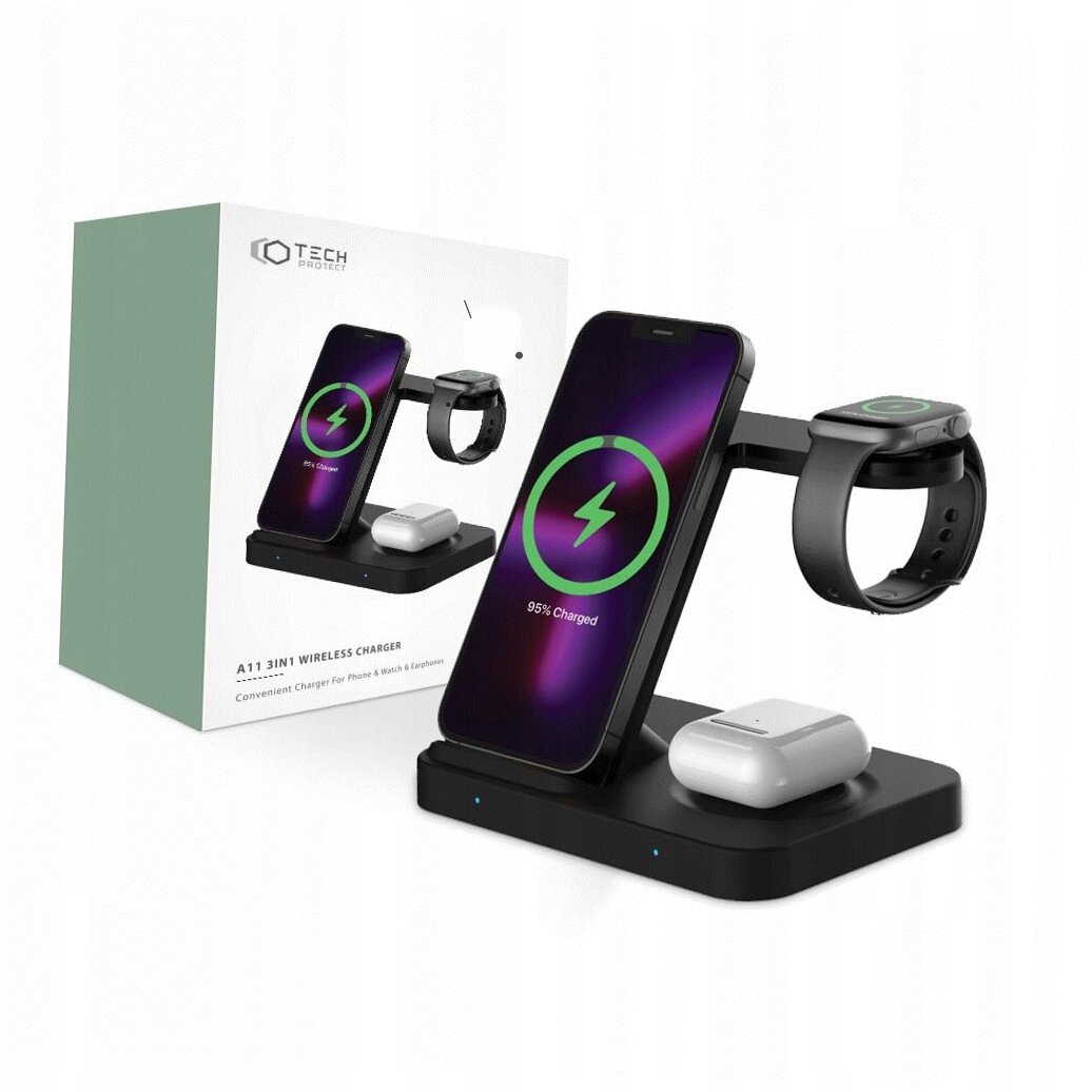 ŁADOWARKA INDUKCYJNA DO IPHONE APPLE WATCH AIRPODS