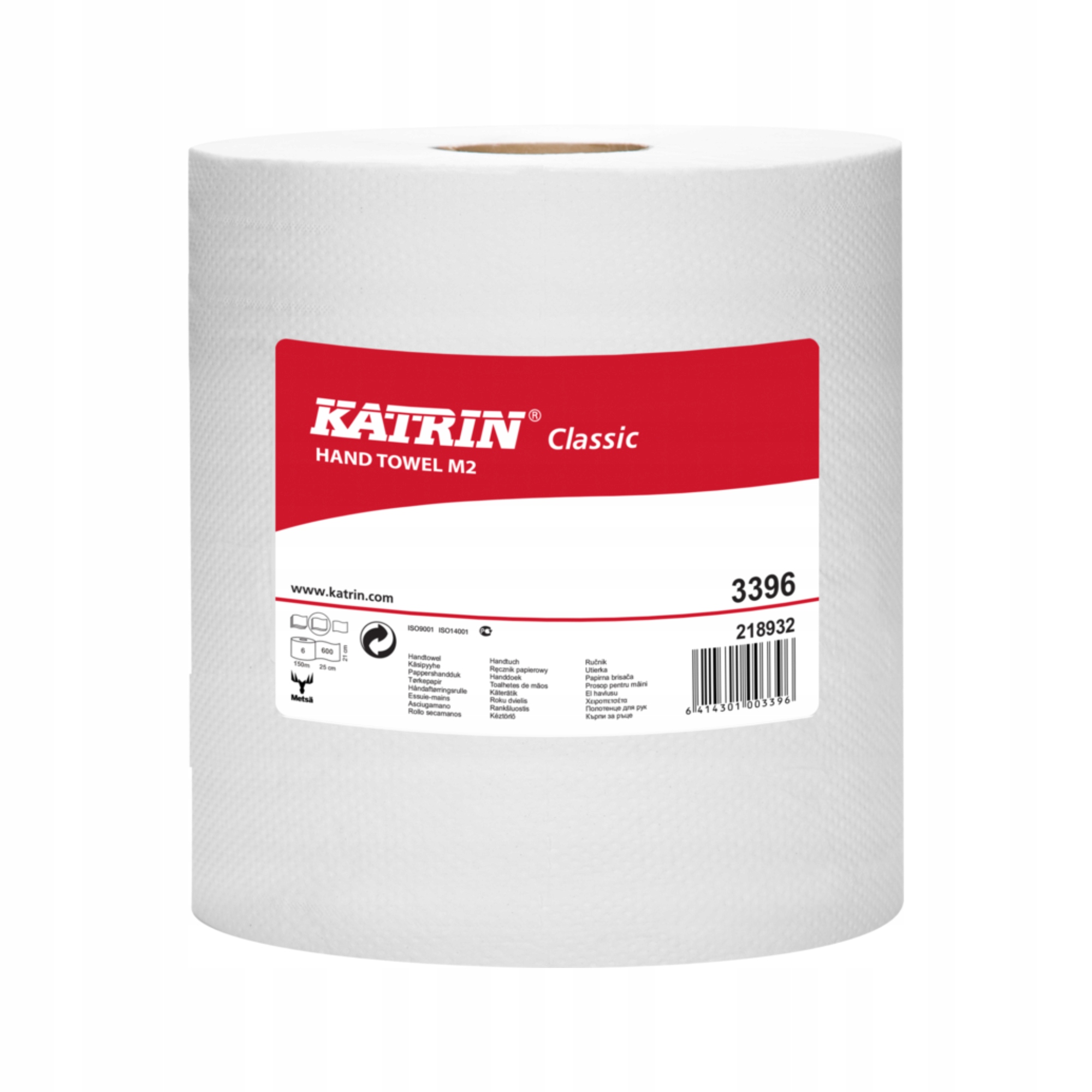 

Ręcznik papierowy rola 2w fi200 biały Katrin