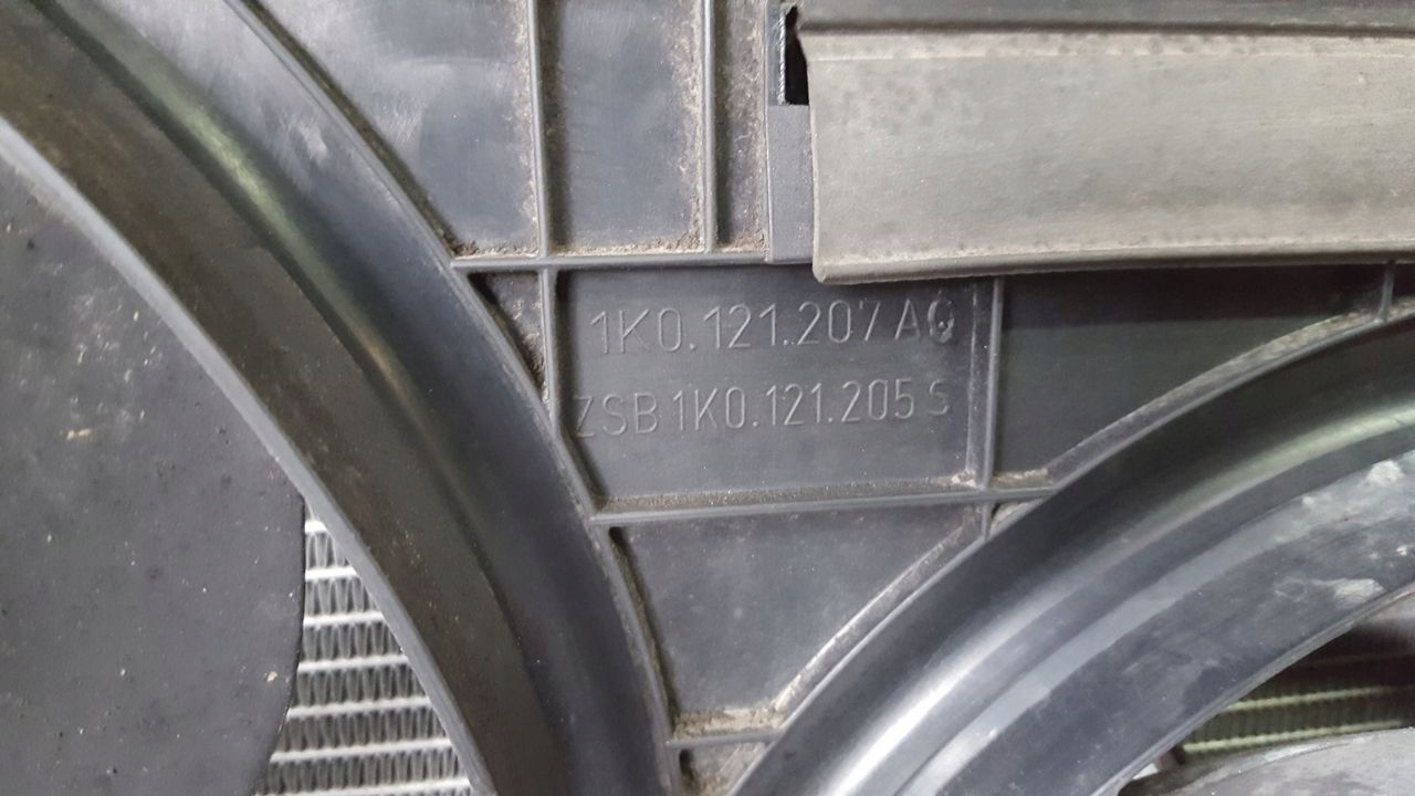 support panel for radiators radiator VW Passat B6 2,0 TDI
