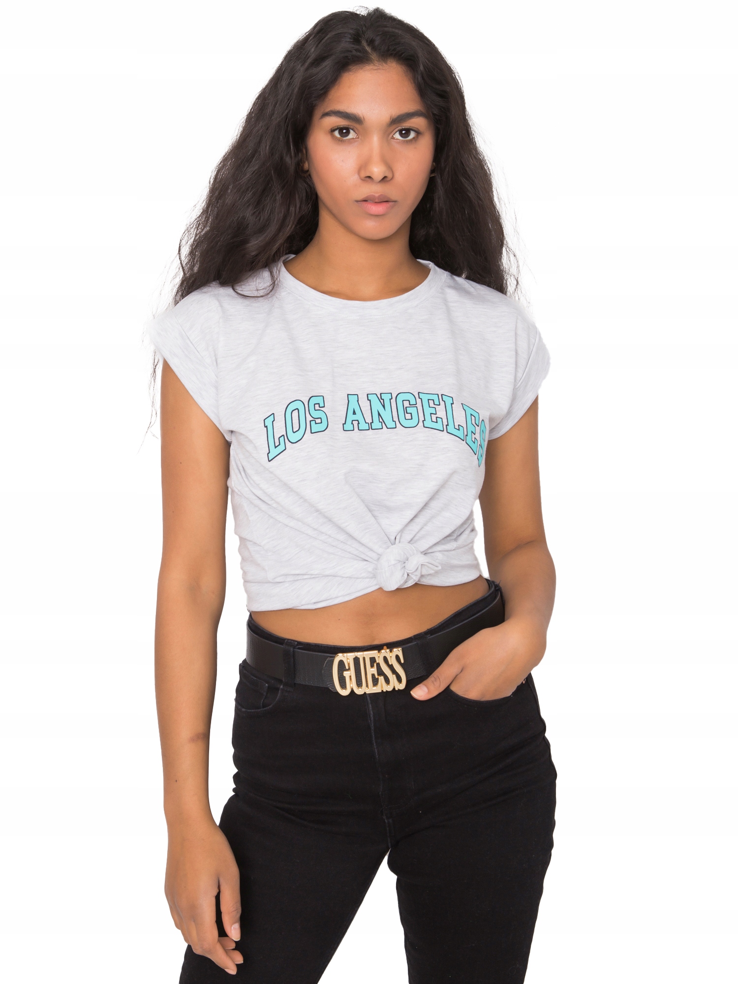 

Bawełniana Koszulka Damska z napisem T-shirt - XL