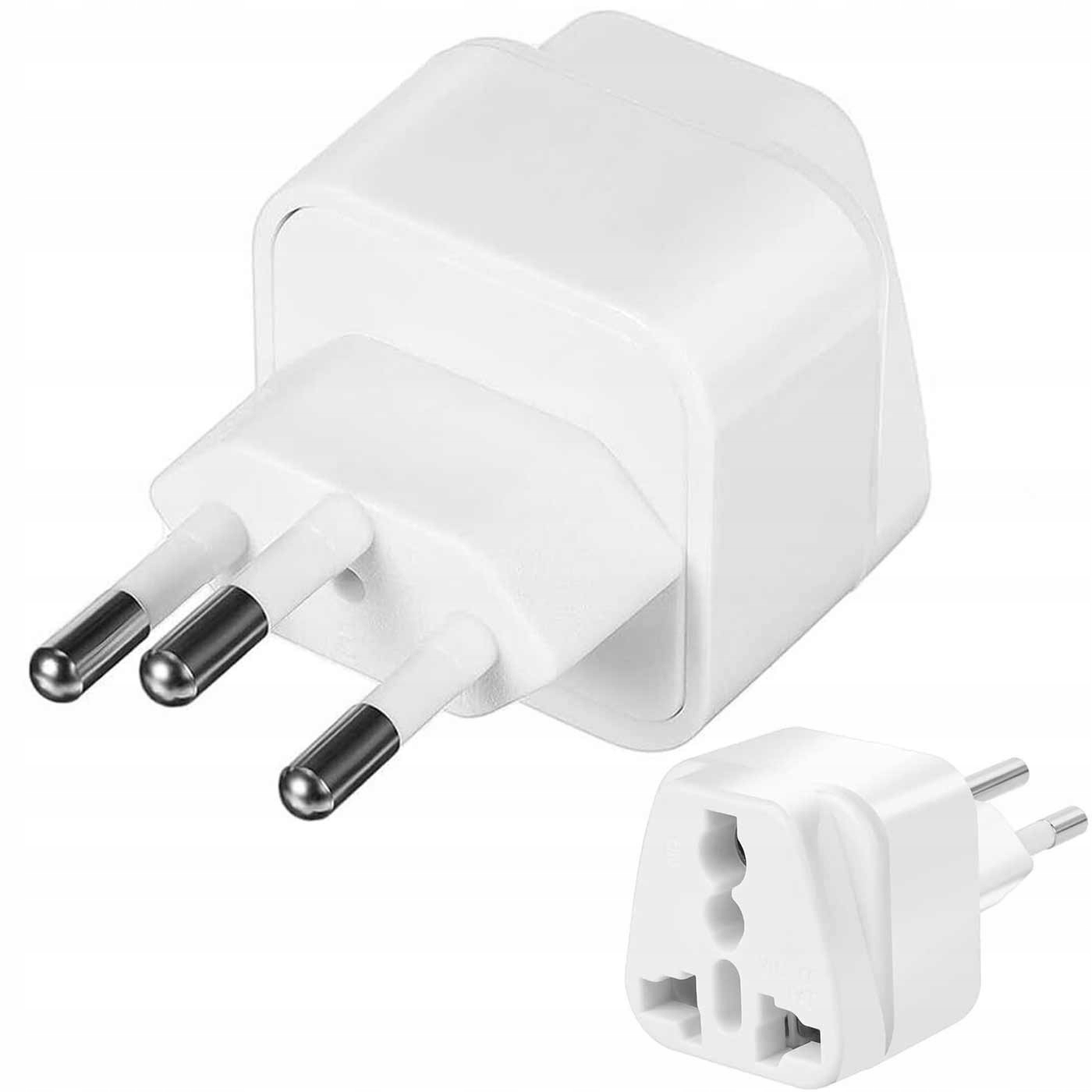 Przejściówka adapter gniazdka Polska Eu na Szwajcaria/Brazylia