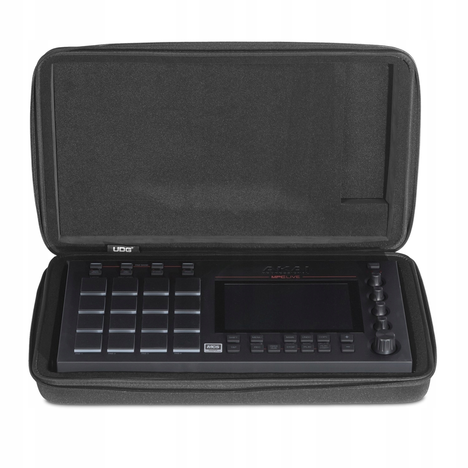 Twarda torba transporotwa Udg U8444BL2 na Akai Mpc Live Touch Etui