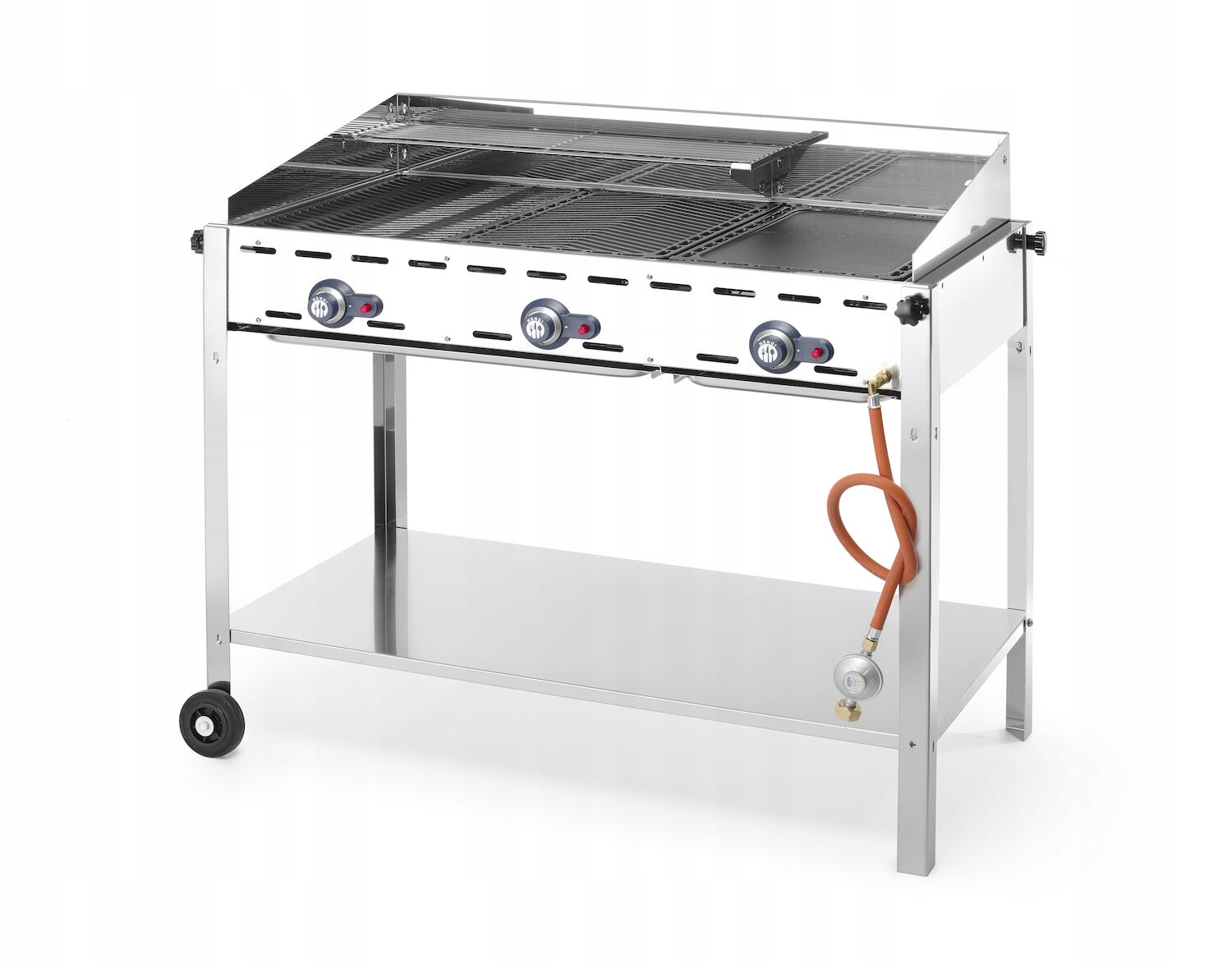 GRILL GAZOWY 3-PALNIKOWY 17,4kW 1078x612x(H)825MM HENDI Kod producenta 149591