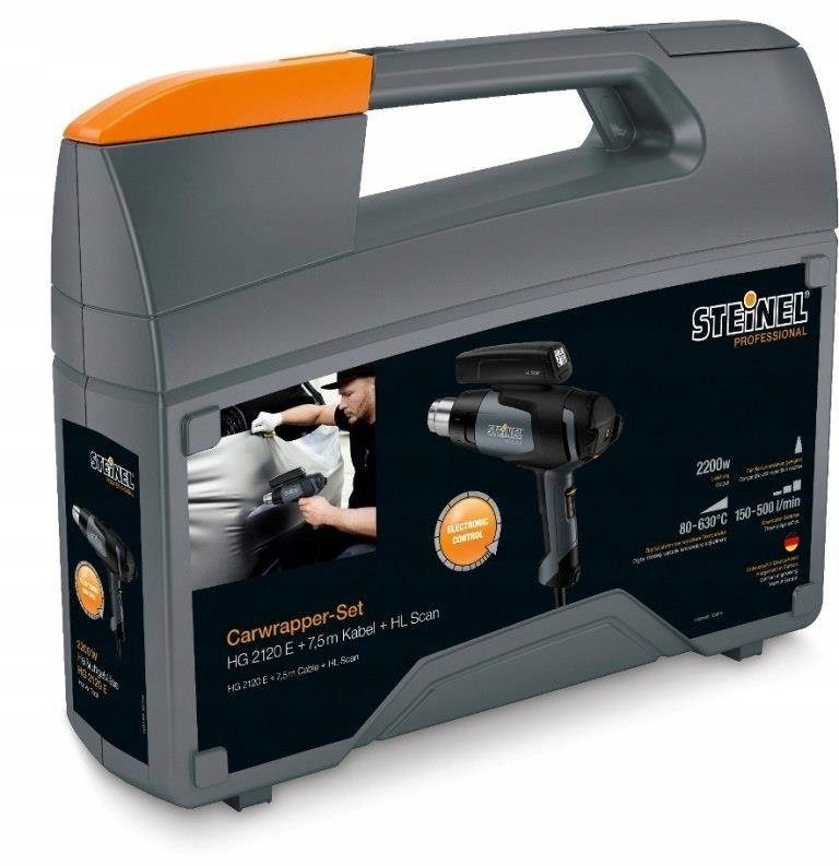 Opalarka HG2120 E, 2200W, zestaw car wrapper