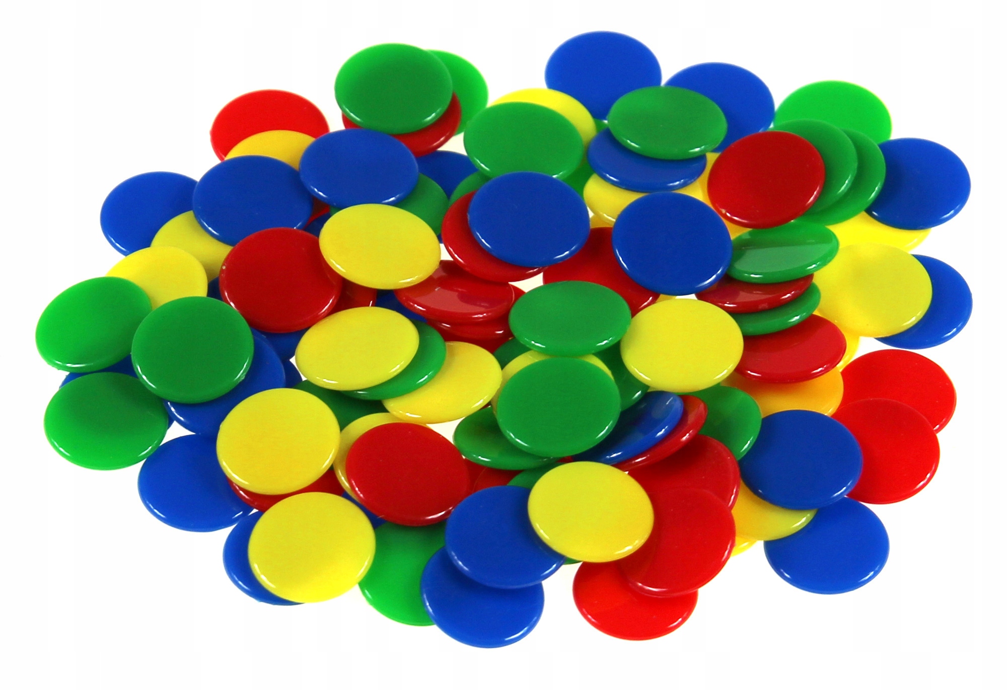 Żetony plastikowe kolorowe 100 szt. (009) Cayro