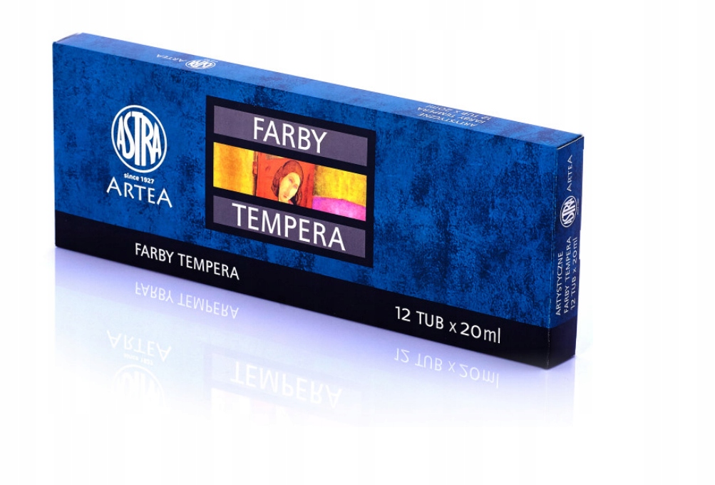 

Farby Tempera Astra Artea W Tubach 12 Kol X 20ML