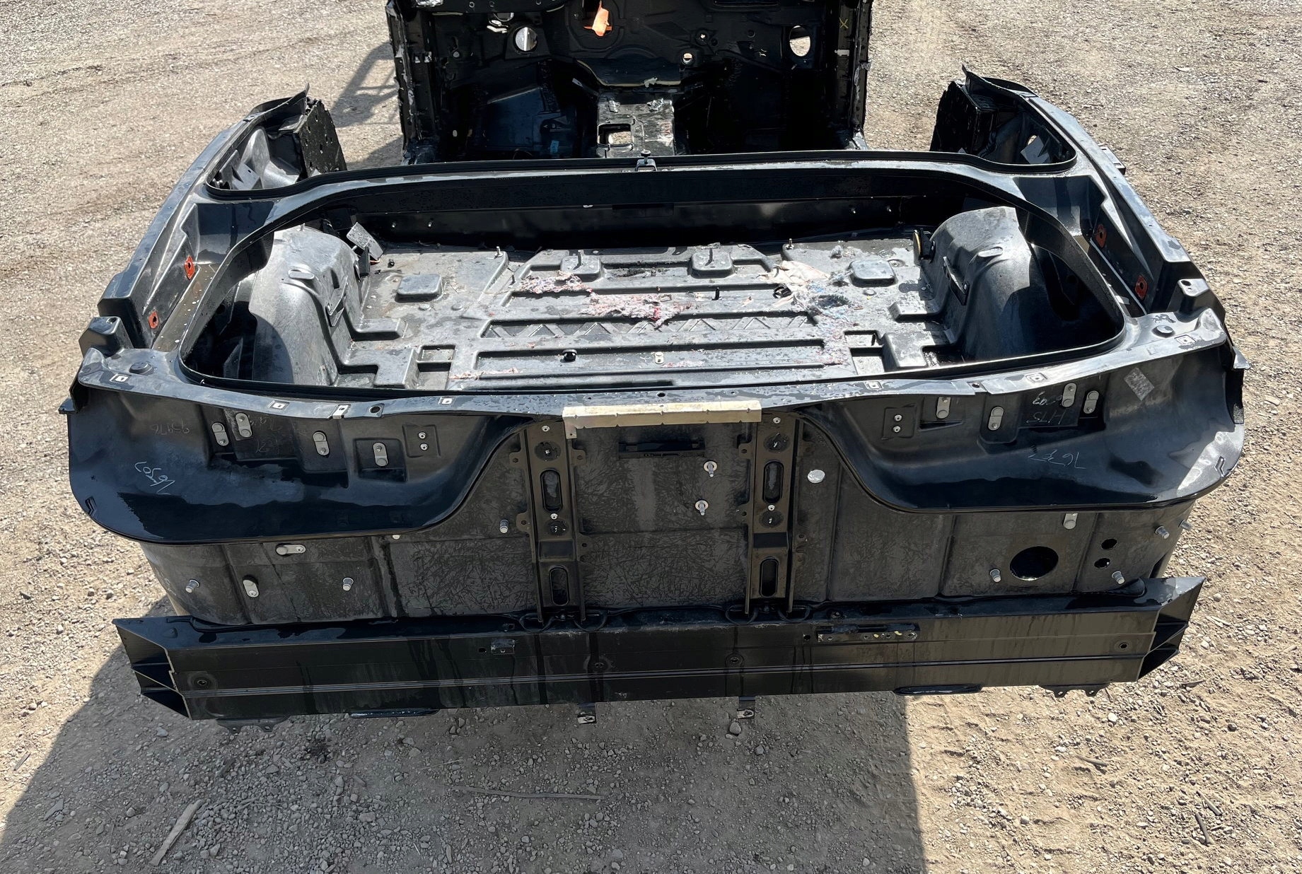 sump rama boot rear part Chevrolet Corvette C7 Cabrio 2014