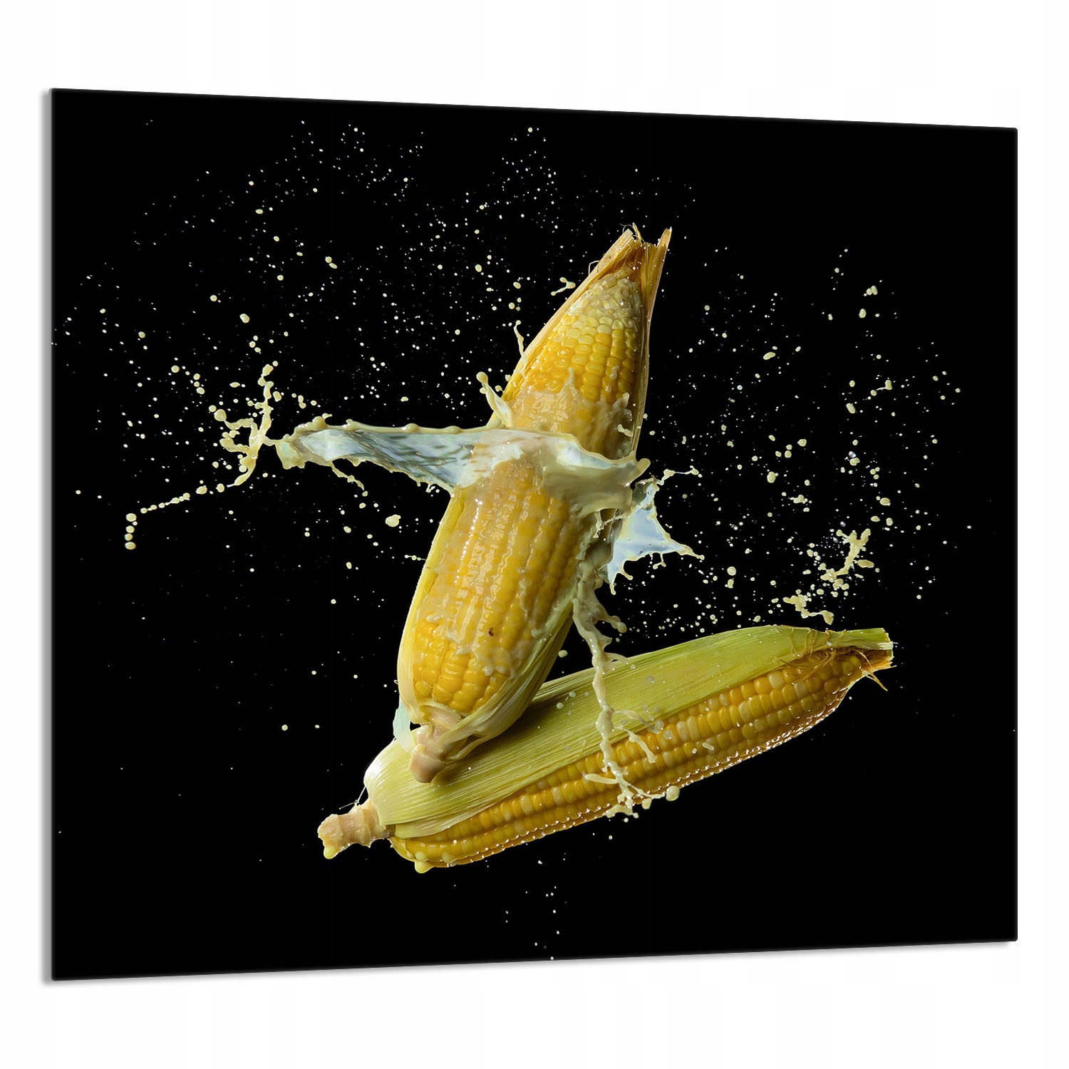 Skleněný Panel Do Kuchyně 65x60 Kukuřice Tvrzené Sklo