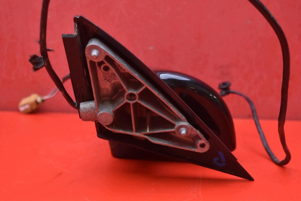mirror right black, EU 010681 AUDI A4 B7 04-08 5 PIN