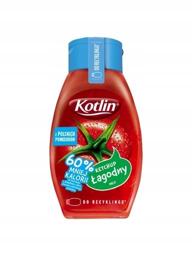 6 x Kotlin Kečup jemný o 60 % méně kalorií 420 g