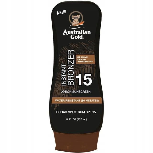 Australian Gold Lotion Na Opalování S Bronzerem Spf 15 237 ML
