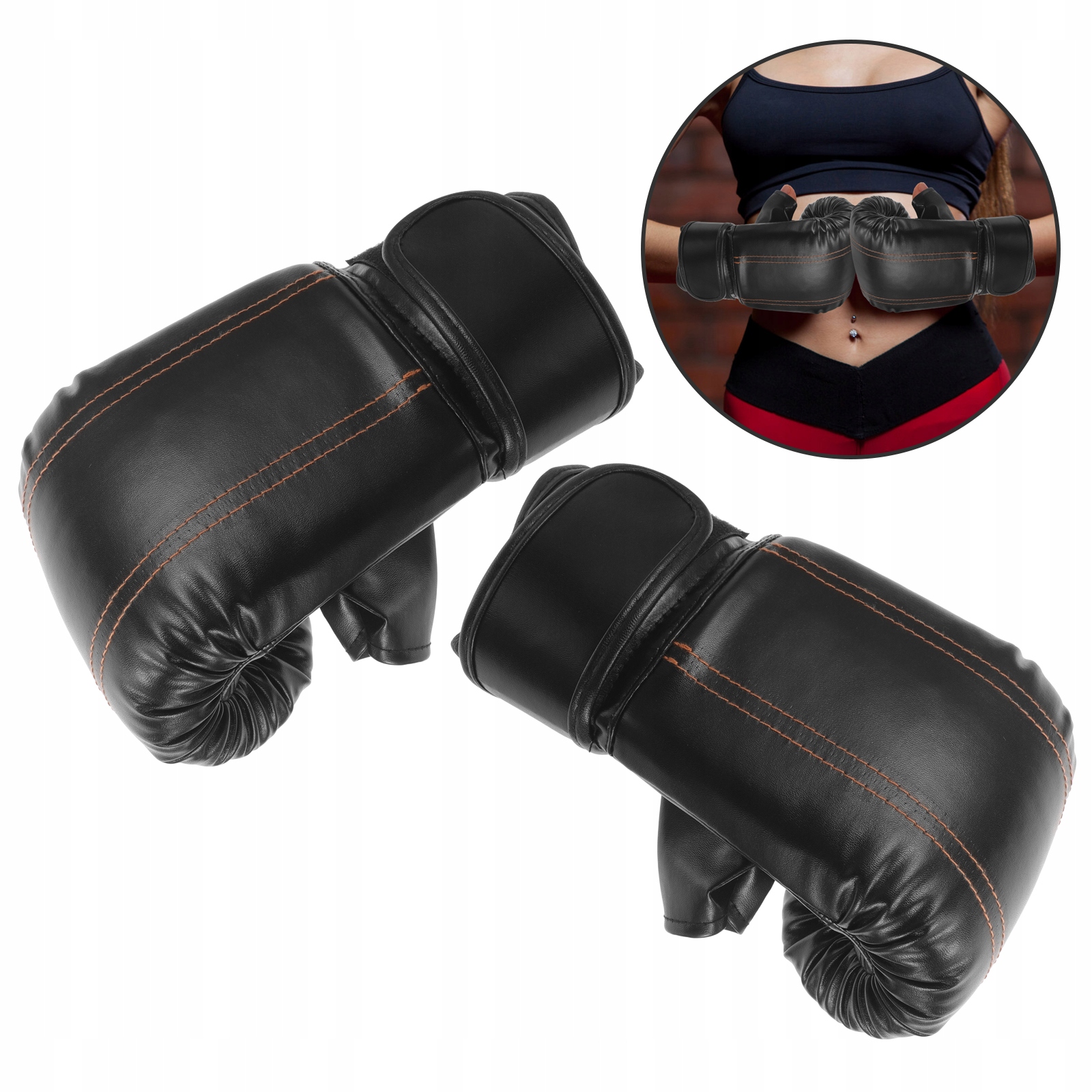 1 PARA RĘKAWICE BOKSERSKIE RĘKAWICE SPARRINGOWE DO TRENINGU Model 53472501