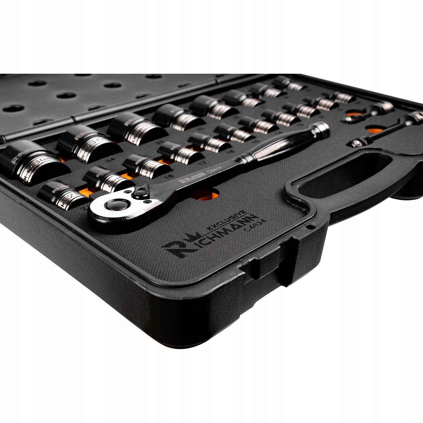 ZESTAW NASADEK UDAR. SPECJALNYCH 10-36MM 1/2' 22 ELEM. Marka RICHMANN