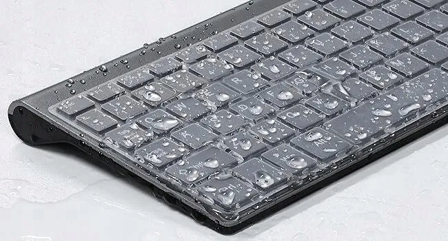 Topmate KM9000 Bezprzewodowa klawiatura i mysz Ultra Slim Combo