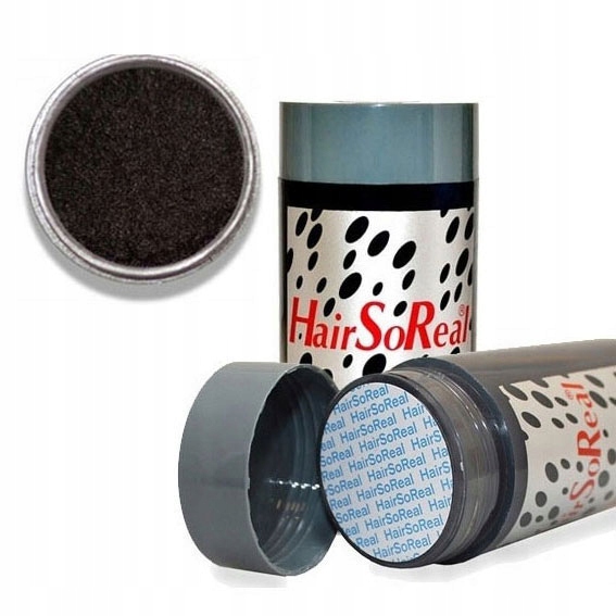 Hair So Real 28g Hsr Usa HairSoReal Zahušťování Mikrovlákna Tmavě hnědá