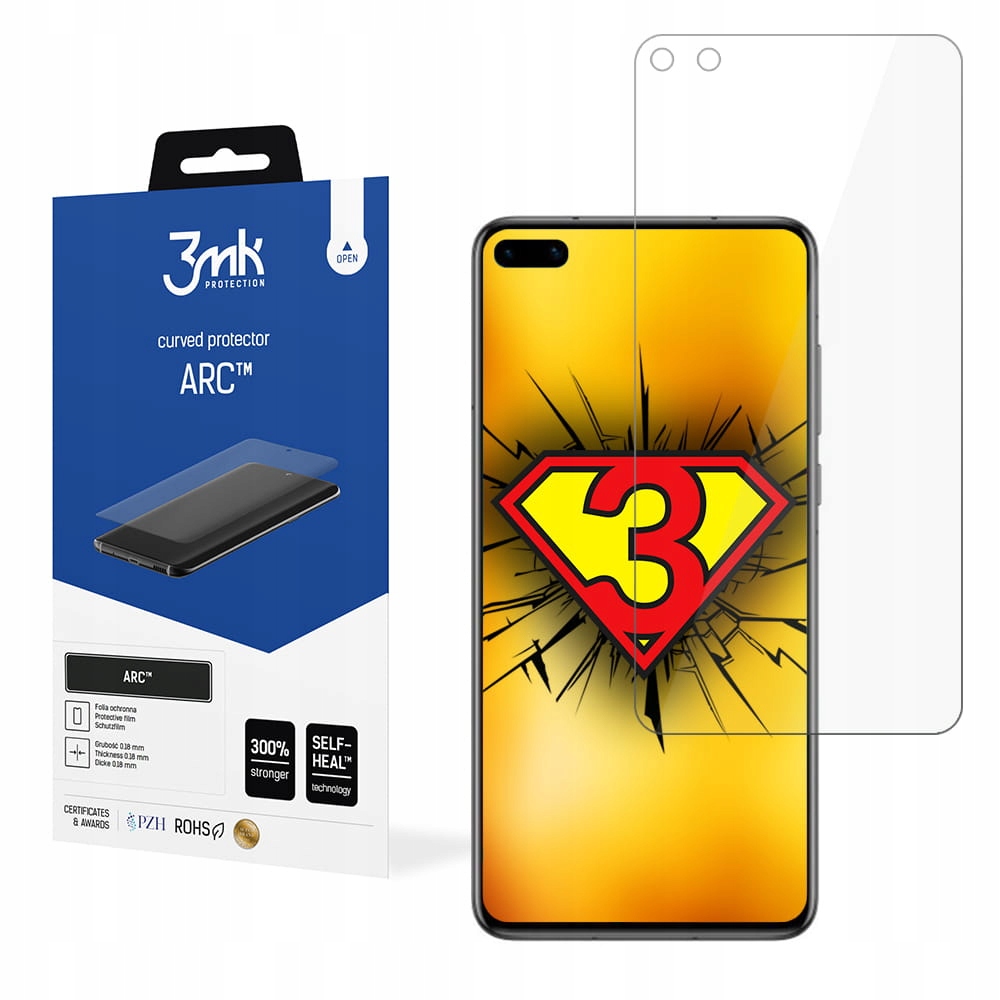 

Folia 3MK do Huawei P40, ochronny ekran Arc Curved
