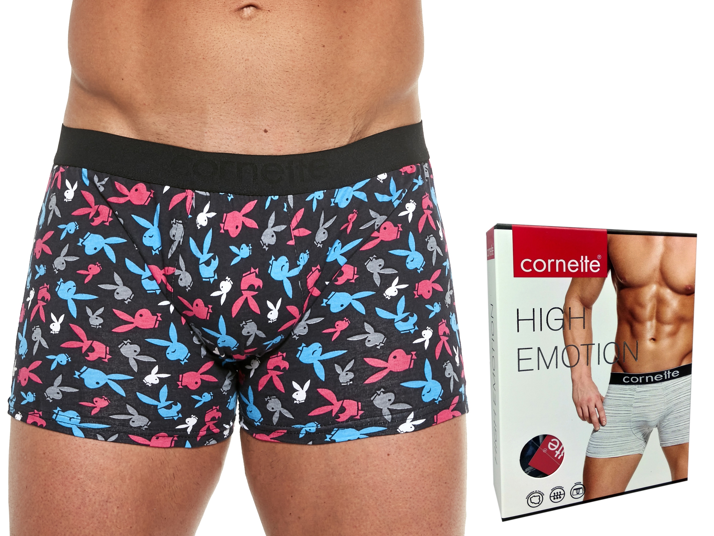 

Bokserki Męskie Cornette High Emotion 508/123 L