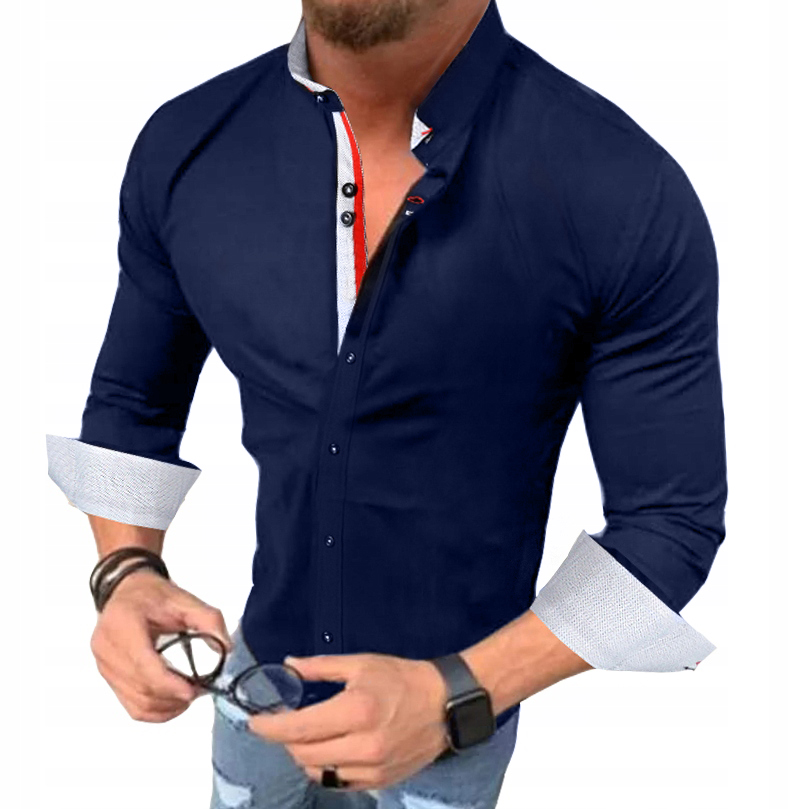 Pánská košile Casual Elegantní bavlněná