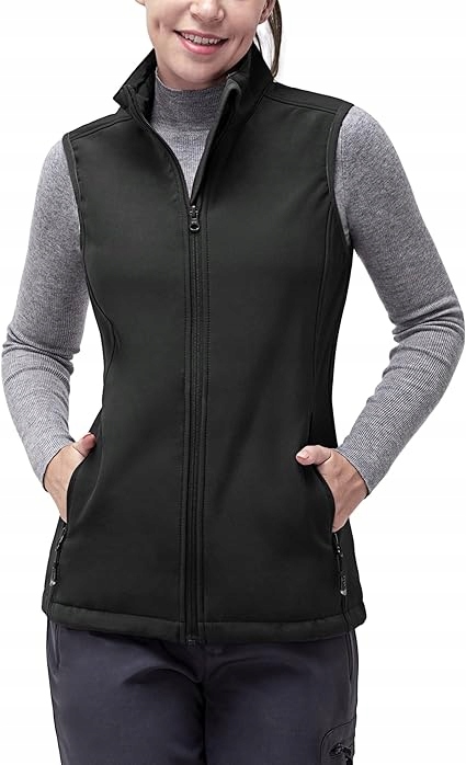 33,000FT Kamizelka Damska Sportowa Softshell Czarna R.42