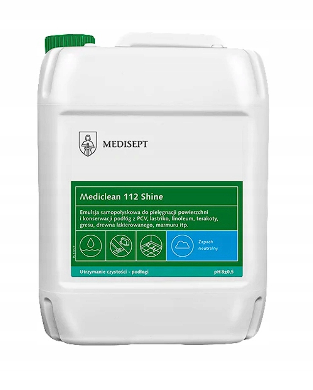 Levně Mediclean 112 Shine samolesklá emulze pro čištění a údržbu podlah 5 l