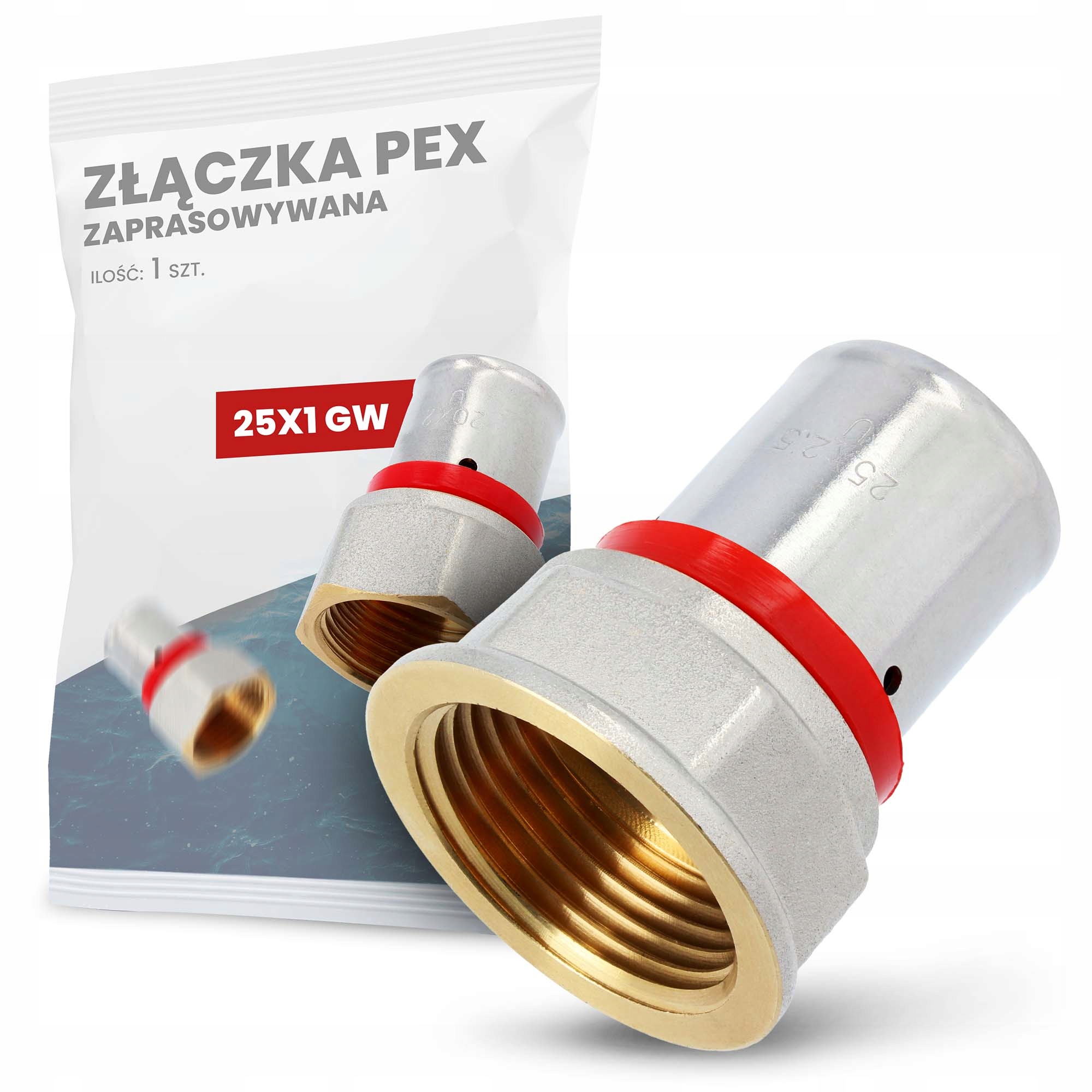 

Złączka Pex Zaprasowywana 25x1'' Gw Zapras Press