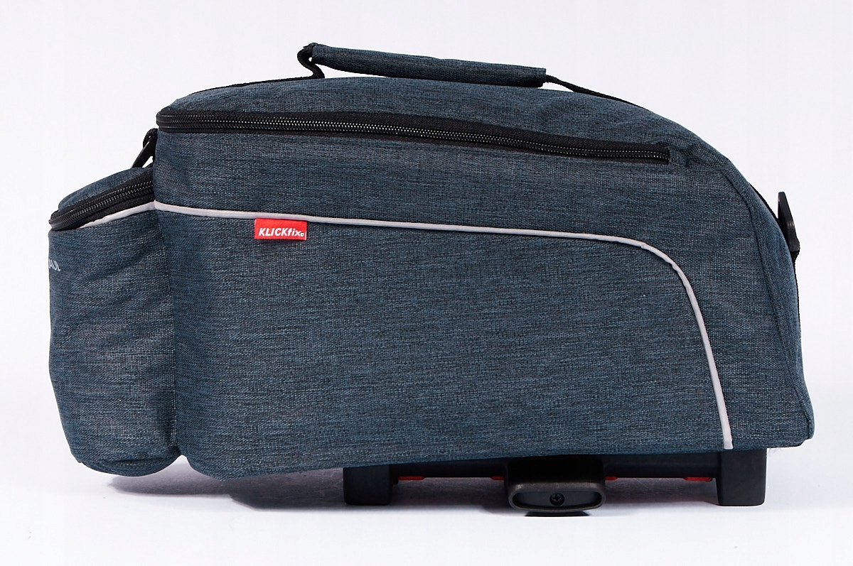 Torba na bagażnik KLICKfix Rackpack Light 8l / Szary Uniklip Pojemność 8 l