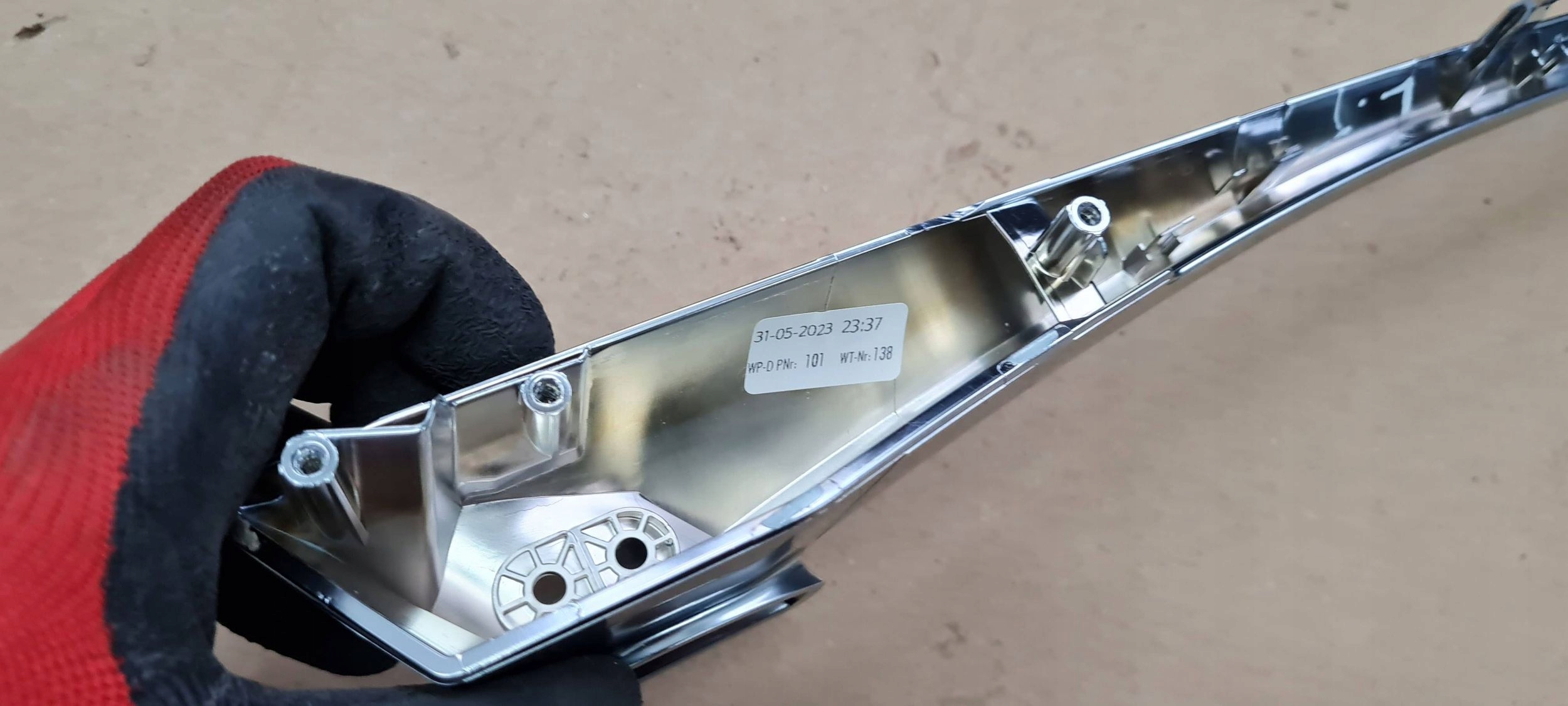 A6 C8 4K moulding cap BOCZKA door left left rear part 4K0867969