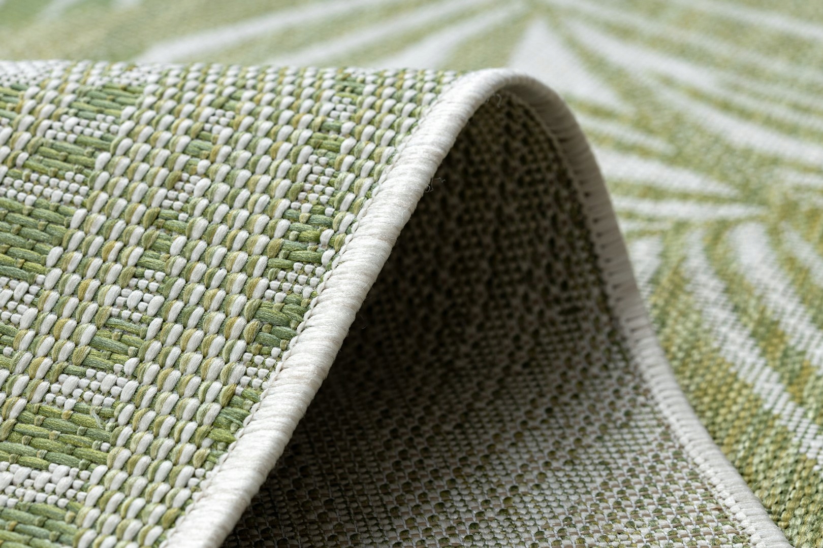 HAKANO VINEA PALMS CHODNIK _70x300CHODNIK _ Kremowy Kod producenta RUG/LU/VINEA/PALMS/CREAM+GREEN/70x300