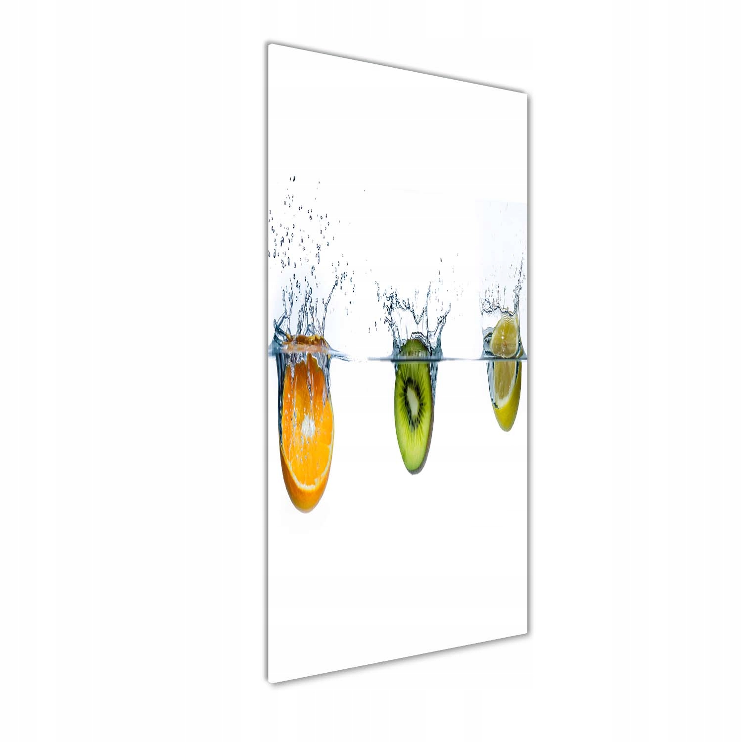 

Foto obraz akryl do salonu Owoce pod wodą 50x125cm