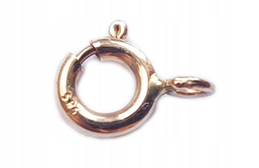 Zapięcie, karabińczyk Złoto 14K 6,00 mm, pr. 585