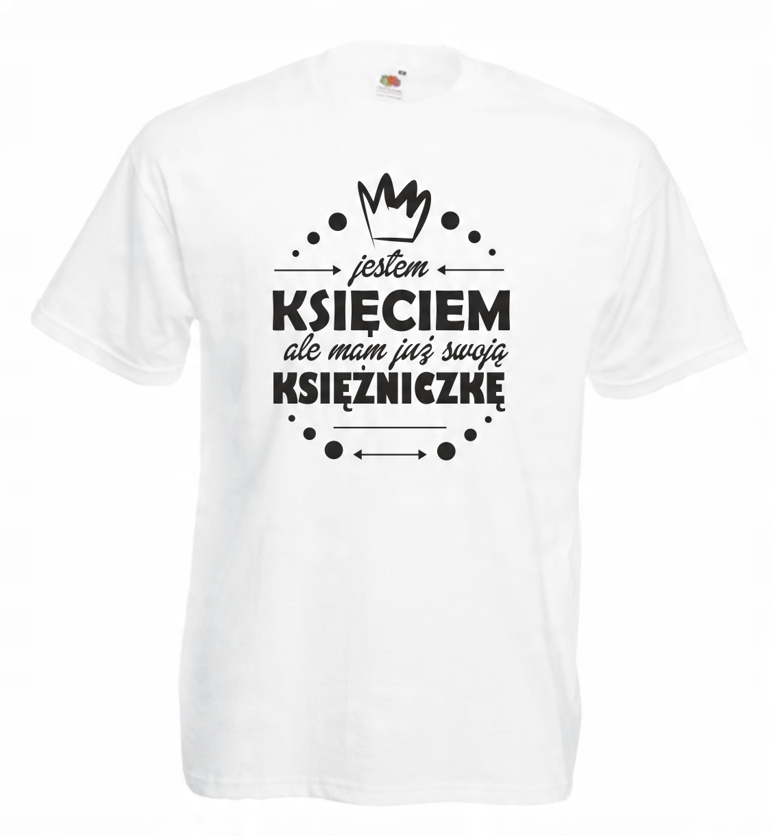 

Koszulka męska Jestem Księciem Mam Księżniczkę L