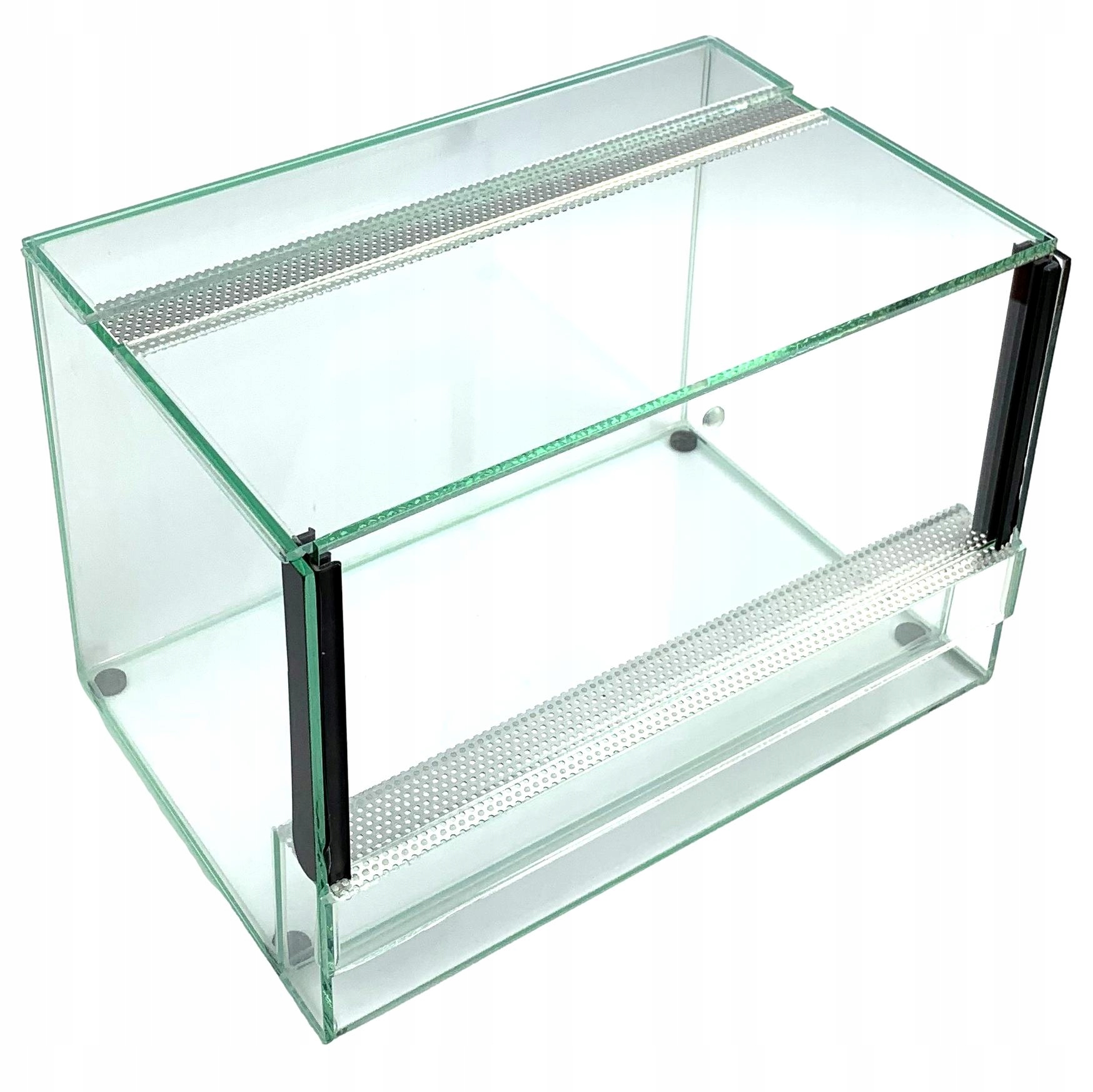 Terrarium Szklane 30x20x20 Gilotyna Dla Pająka Modliszki Patyczaka Ślimaka
