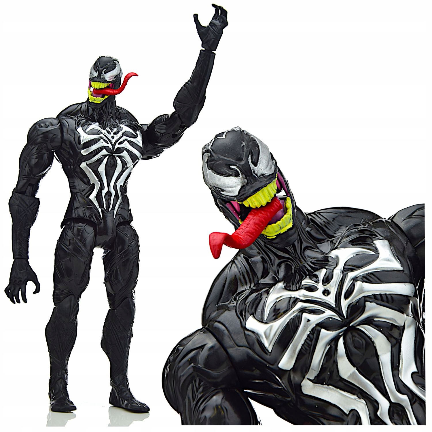 VENOM AVENGERS DUŻA INTERAKTYWNA Figurka 30cm LED Wysokość produktu 30 cm