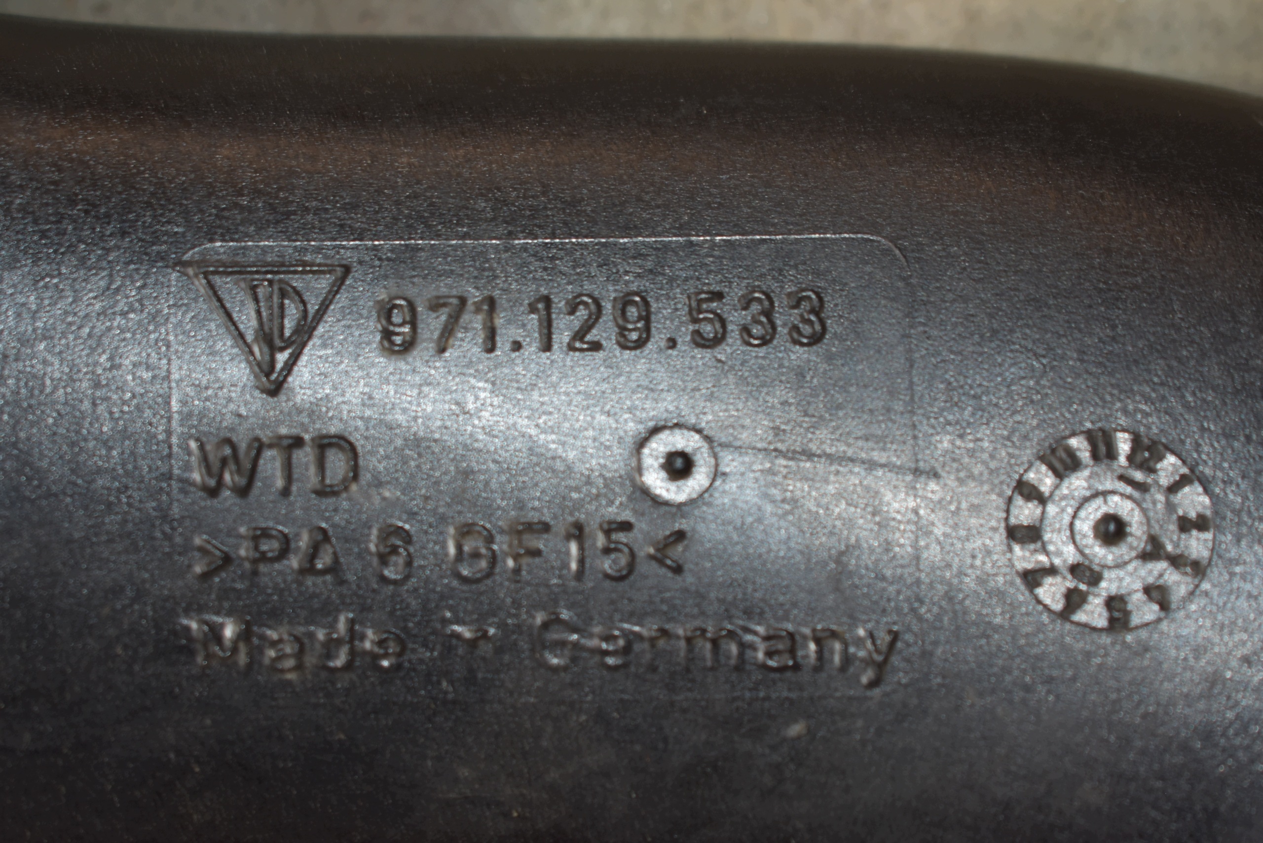 perfect condition air hose right PORSCHE PANAMERA 971 1