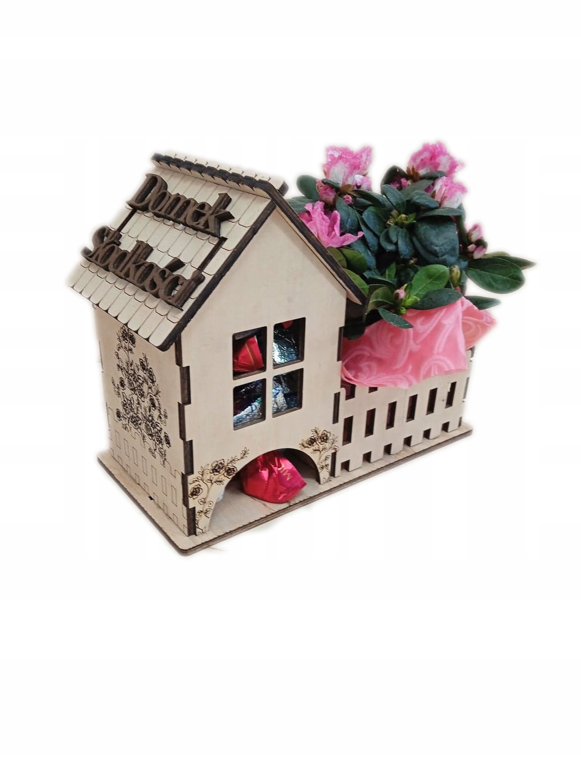 

Domek Słodkości dla nauczyciela koniec roku