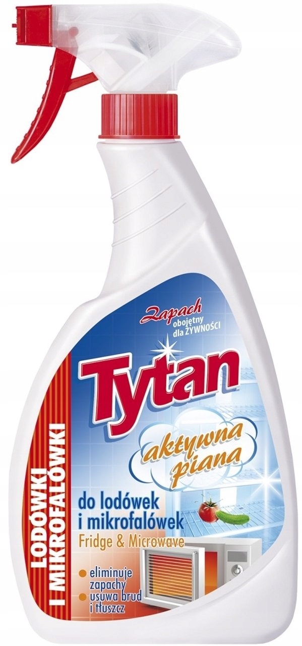 

Tytan Płyn Do Mycia Lodówek I Mikrofalówek Spray