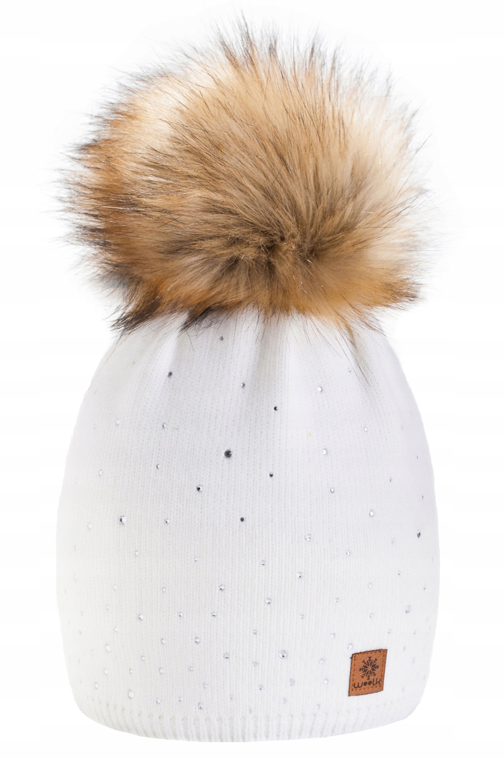 

Zimowa Czapka Ciepła pompon i polar Woolk Verona