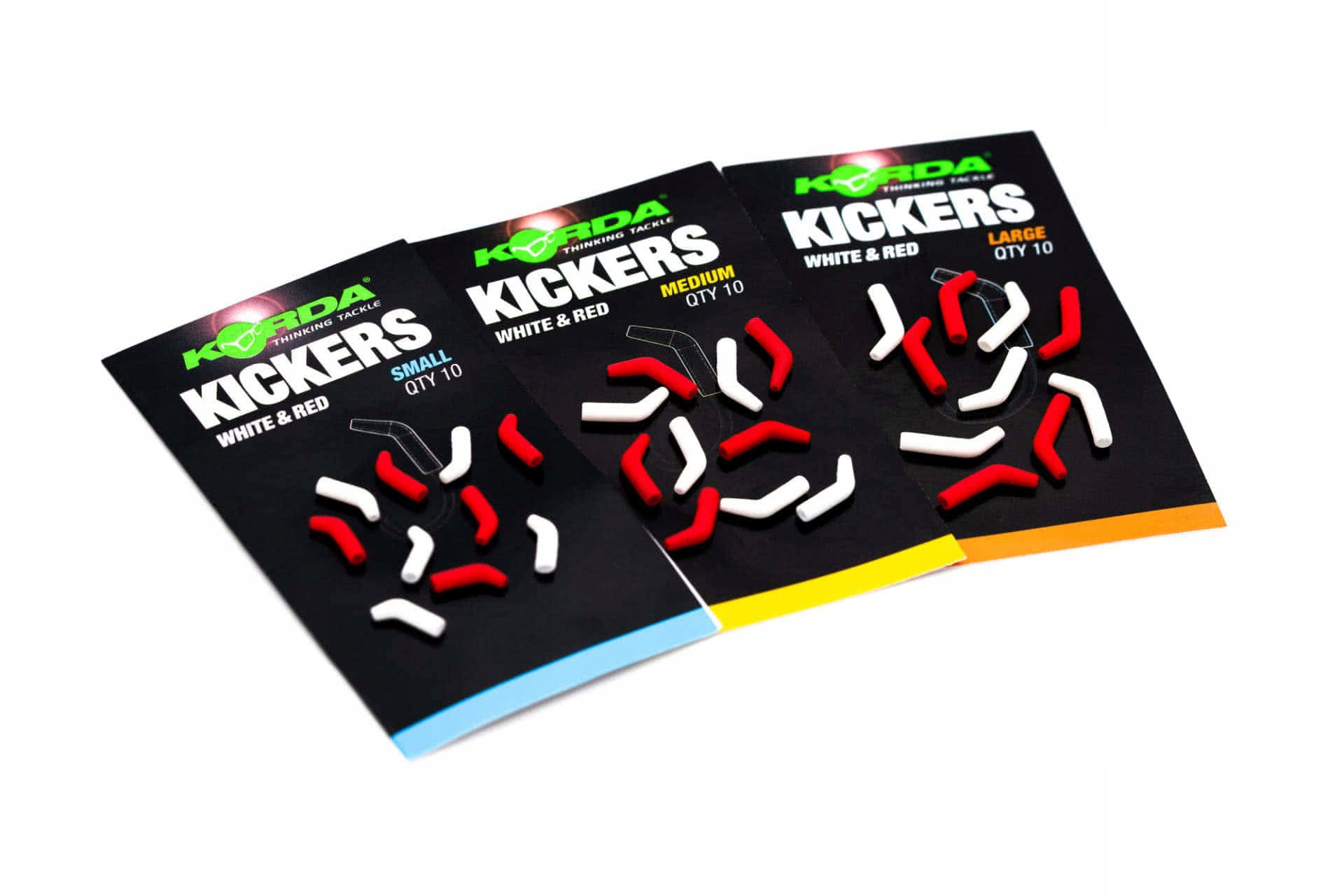 Korda Red/White Kickers rozm S 10szt Pozycjonery Korda KICK10