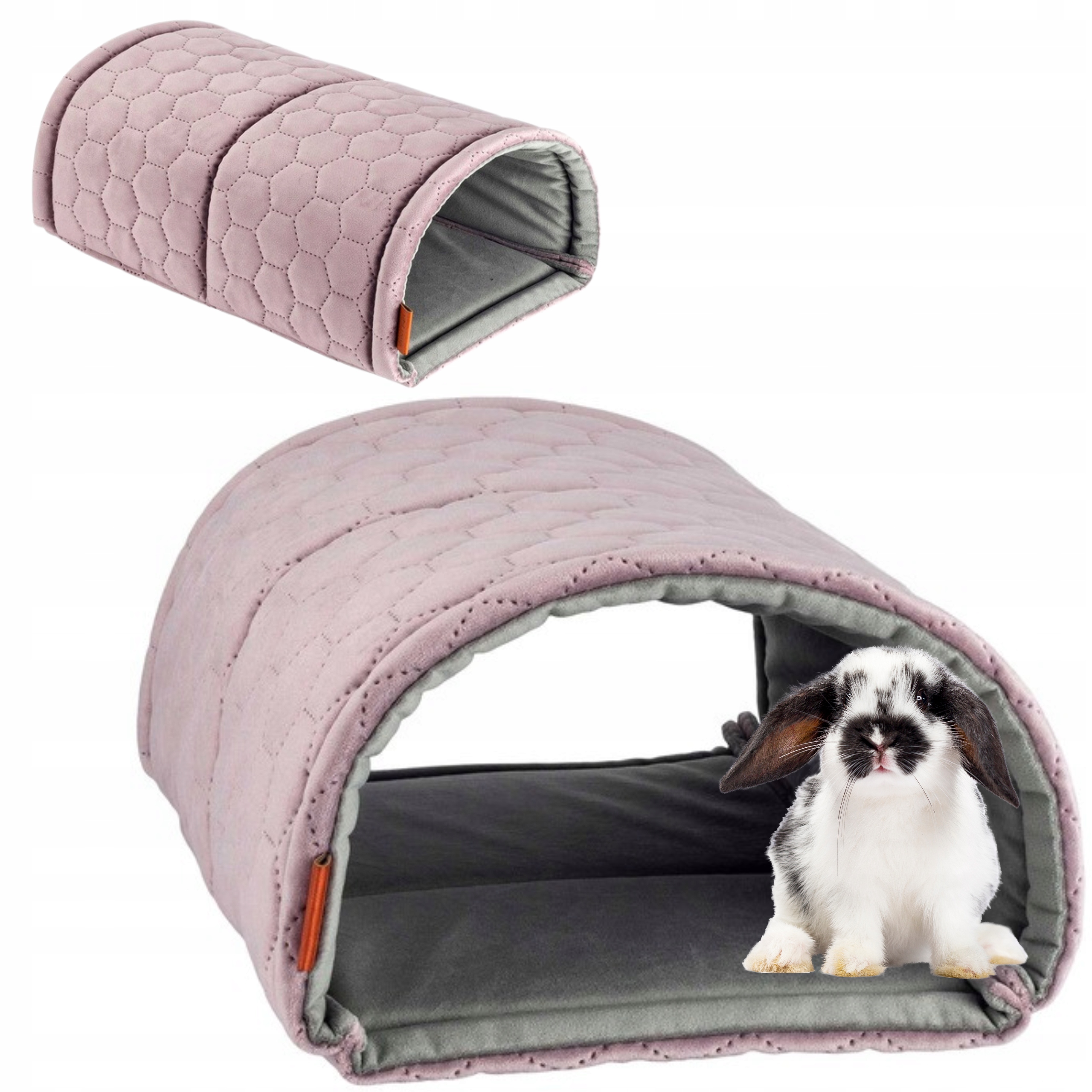 Levně Tunel Budka 2 Vchody pro Králíky Fretky Hlodavce Morčata 22x35cm