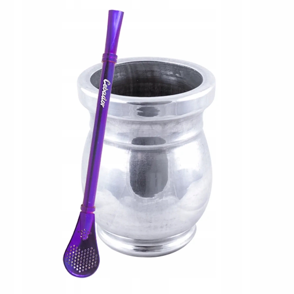 Sada Yerba Mate tykva Palo Santo bombilla Gringo Fialová 150 Ml
