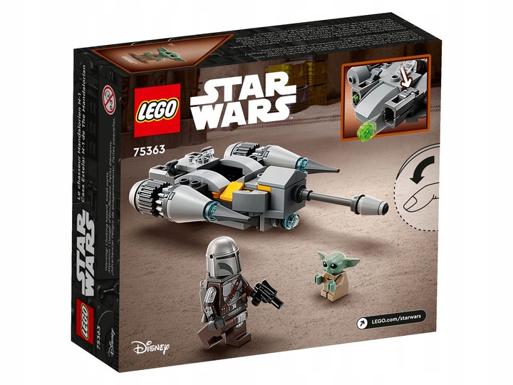 LEGO STAR WARS 75363 MYŚLIWIEC N-1 MANDALORIANINA W MIKROSKALI Marka LEGO