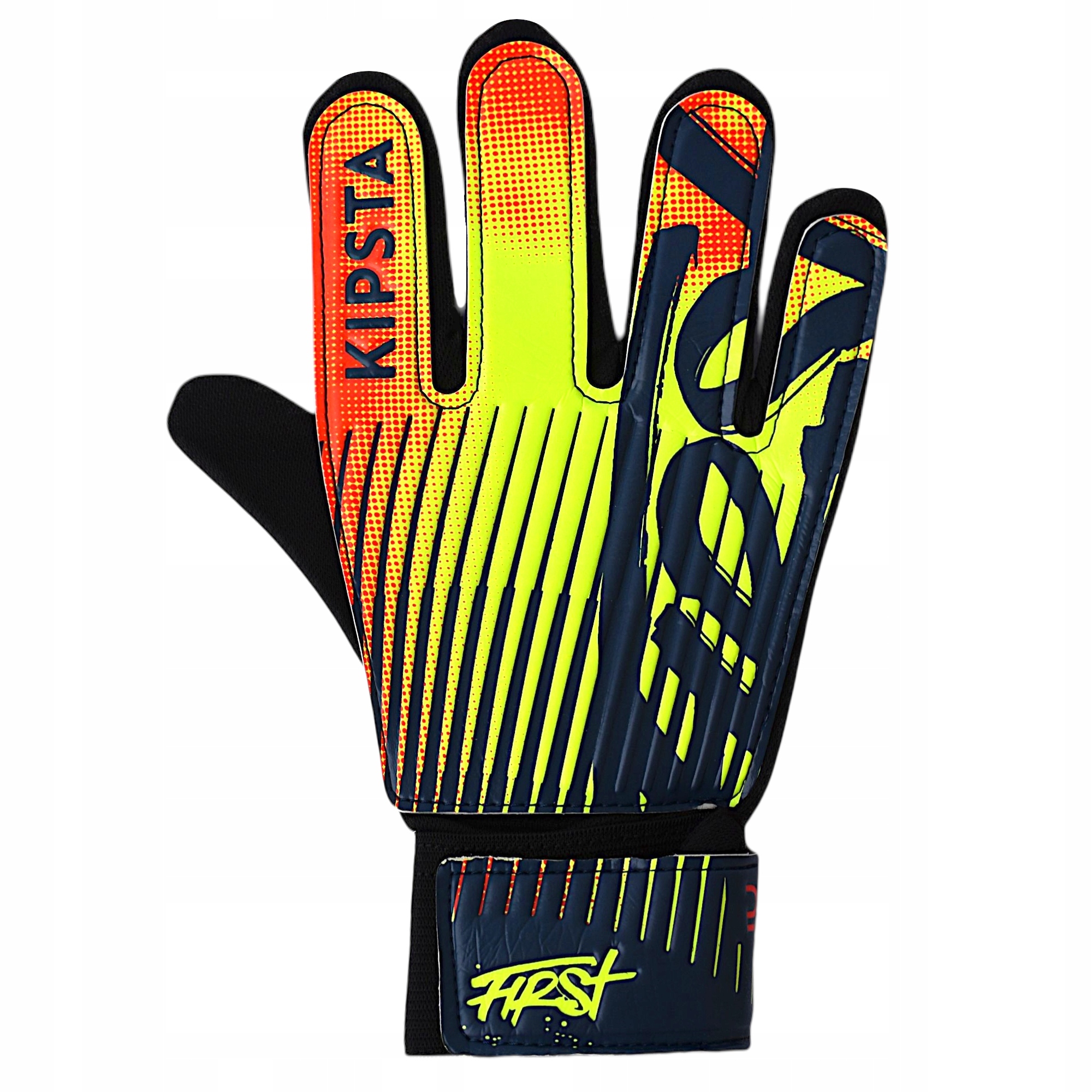 Rękawice bramkarskie Kipsta dla dzieci 6 - 12lat Krój flat