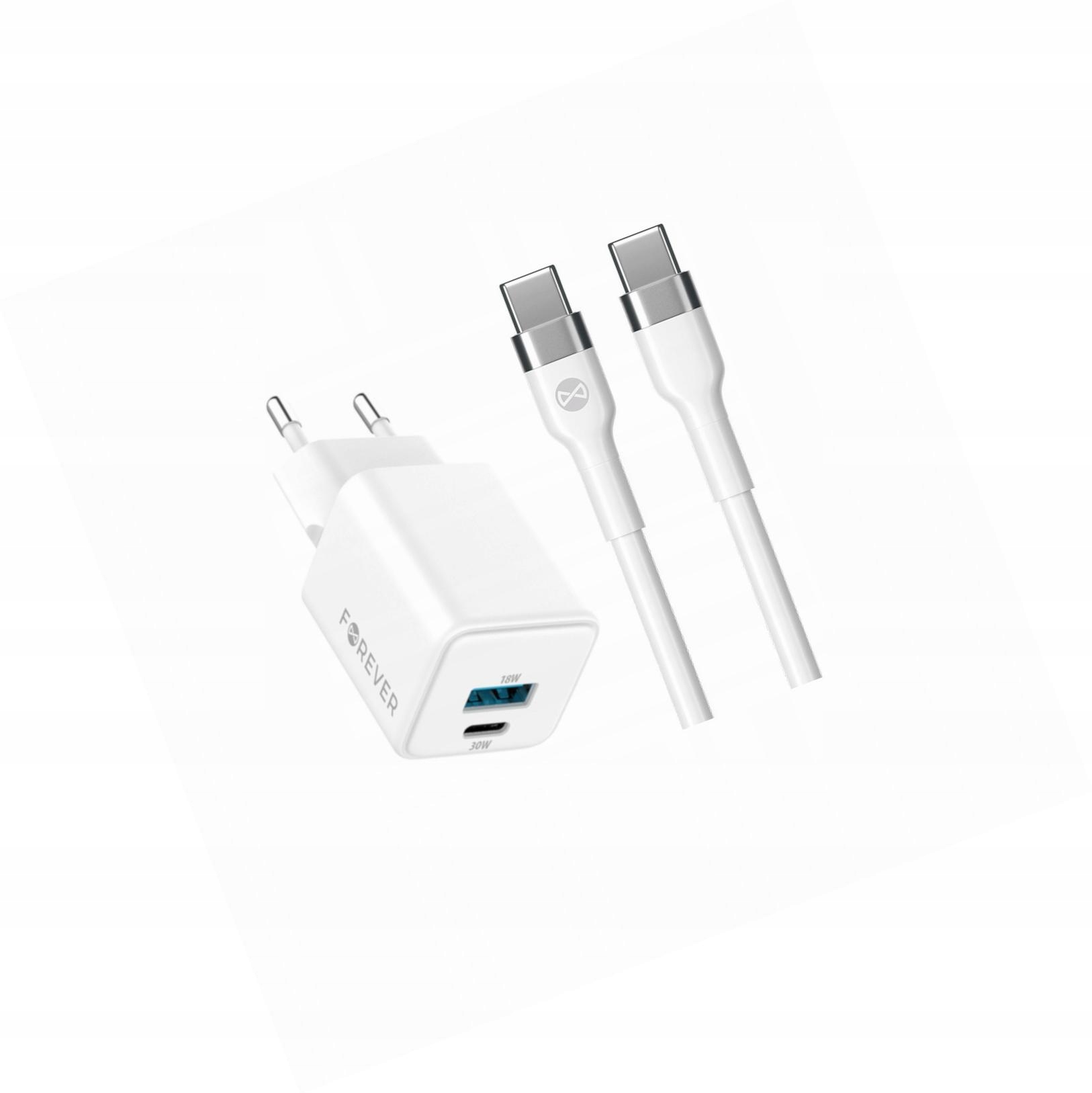 Szybka ładowarka GaN 30W długim z kablem 2m do Samsung Galaxy A73 5G