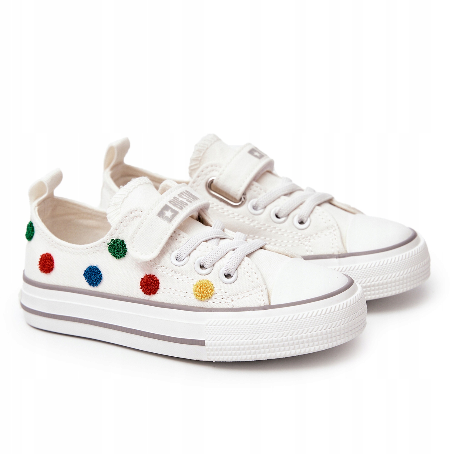 

Dziecięce Trampki Rzep Big Star JJ374053 Białe 32