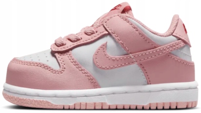 Buty Dziecięce Sportowe Różowe Nike Dunk Low Td HV0929-100 r.18.5