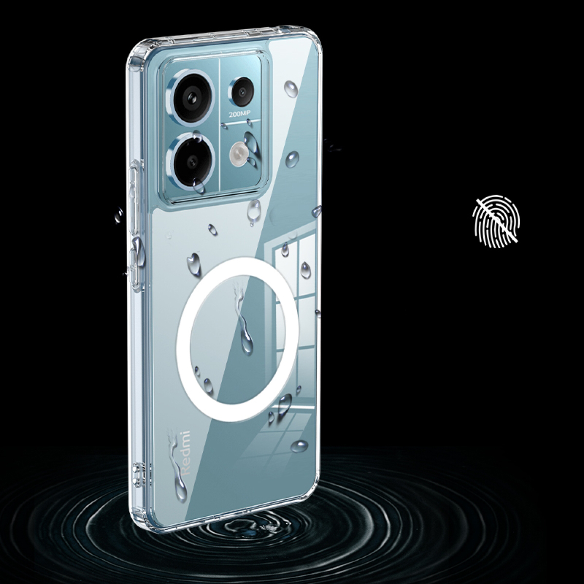 Etui do Redmi Note 13 Pro, case do MagSafe, pokrowiec, plecki cover obudowa Dedykowany model Redmi Note 13 Pro