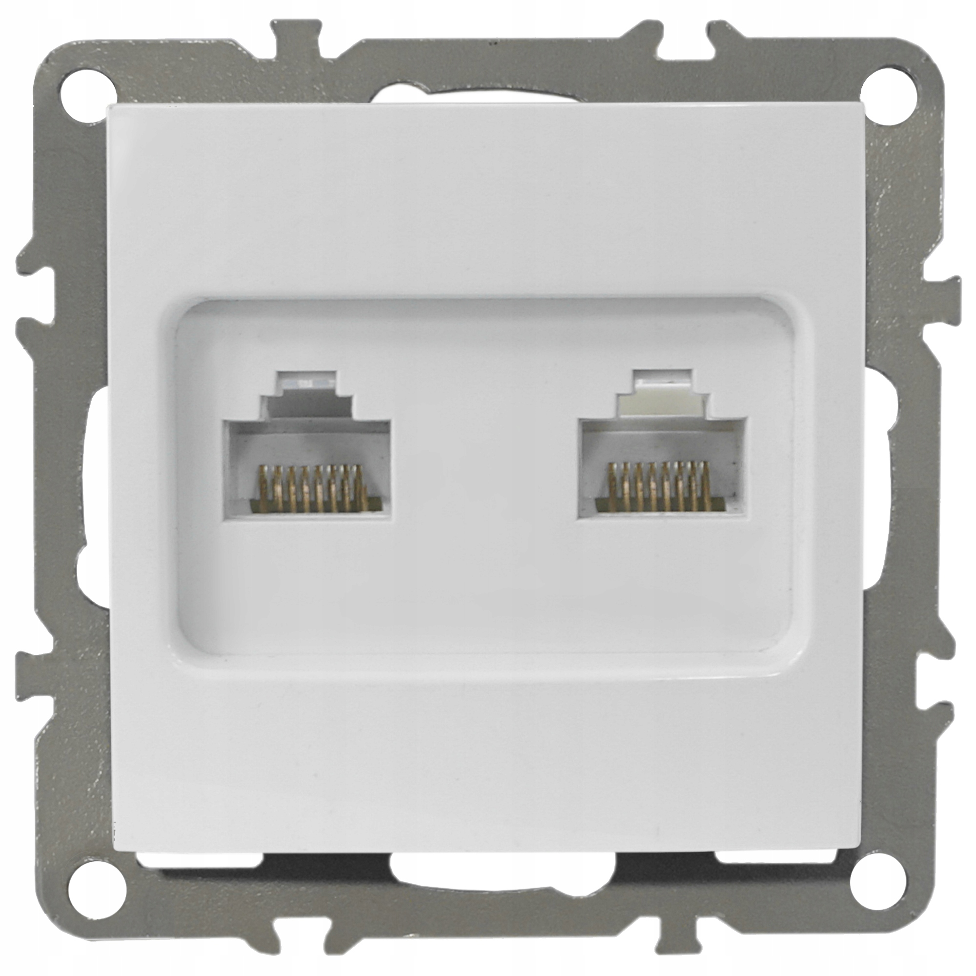 

Quadra Gniazdo Komputerowe Podwójne Lan RJ45x2