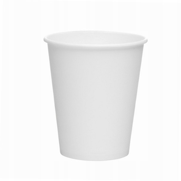 

Kubki papierowe Białe do kawy napojów 250ml 50szt