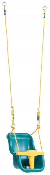 Huśtawka ogrodowa dla dzieci - kubełkowa 4 kolory Wiek dziecka 9 m +