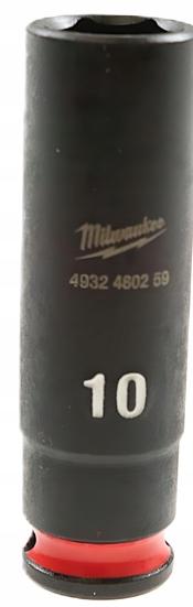 Nasadka Udarowa Długa 10 MM 1/4" 4932480259 Milwaukee